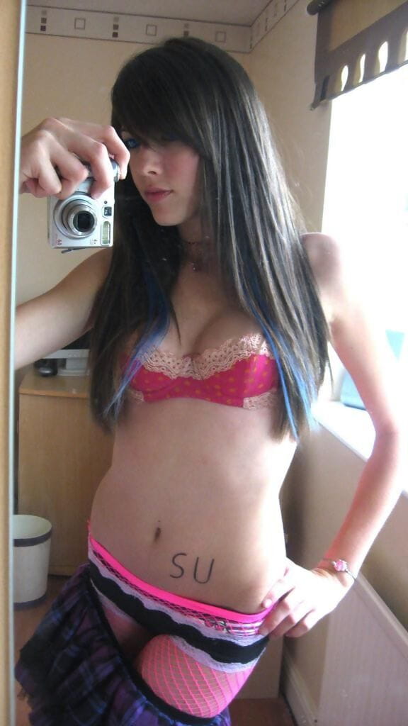 Self-shooting emo babe compilation - part 4661 page 1